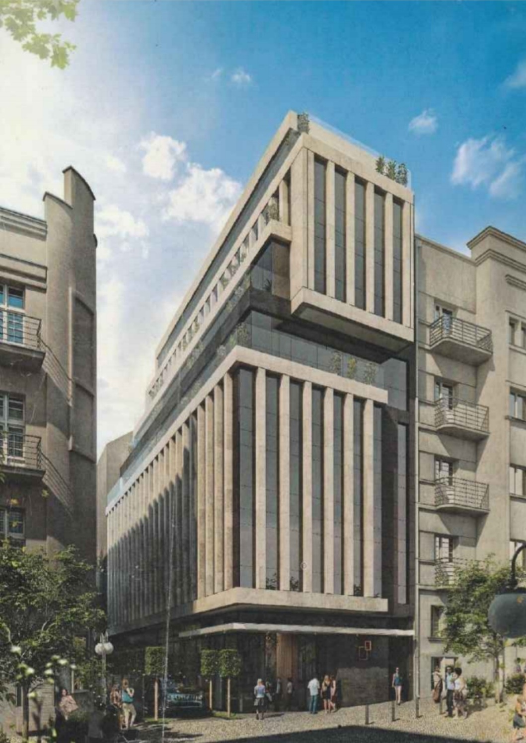 Premium poslovna zgrada, strogi centar - zakup